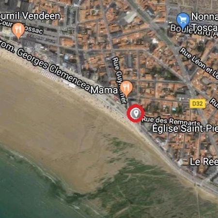 Appartement T2 Refait A Neuf Avec Balcon Face Mer Et Ascenseur, Au Coeur Des Sables-D'Olonne - Fr-1-485-70 Les Sables-d'Olonne Exterior photo